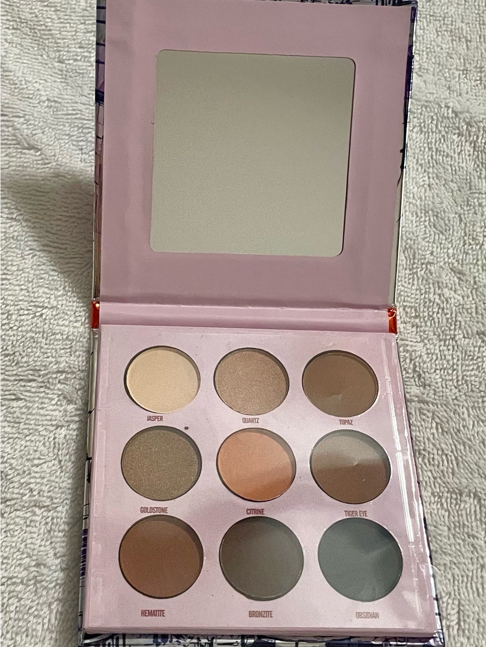 Okalan Brand "Fancy" Eyeshadow Palette Neutral Pink & Brown